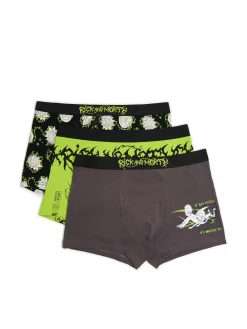 3 pack bokserek Rick i Morty