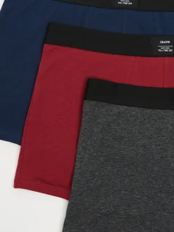 3 pack bokserek w różnych kolorach