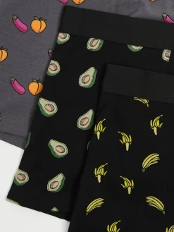 3 pack bokserek z owocami