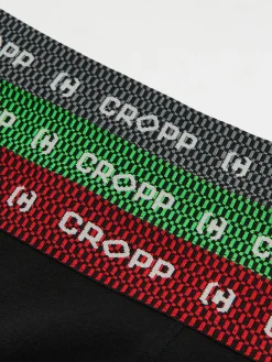 3 pack czarnych bokserek