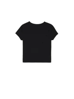 2 pack czarnych gładkich T-shirtów