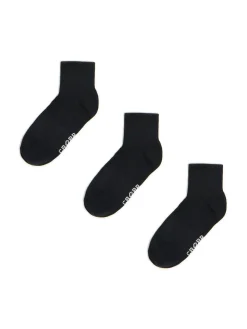 3 pack czarnych skarpet CROPP