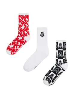 3 pack długich skarpet Star Wars