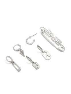 6 pack kolczyków z zawieszkami