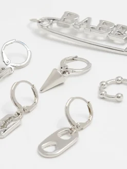 6 pack kolczyków z zawieszkami