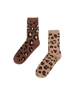 2 pack skarpet z motywem zwierzęcym