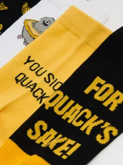 5 pack skarpet z ptasim motywem