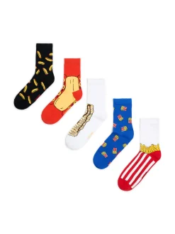 5 pack skarpet ze snackami