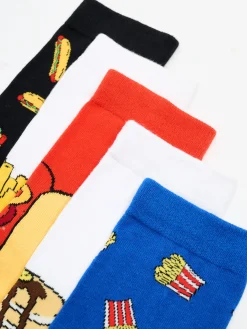 5 pack skarpet ze snackami