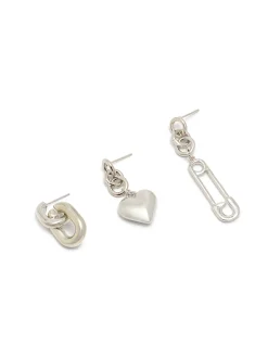 3 pack wiszących kolczyków