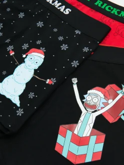 3 pack świątecznych bokserek Rick i Morty