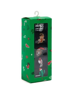 5 pack świątecznych skarpet