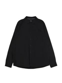 Bawełniana czarna koszula
