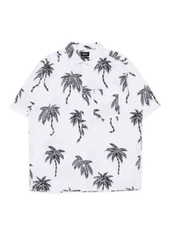 Bawełniana koszula w hawajskim stylu