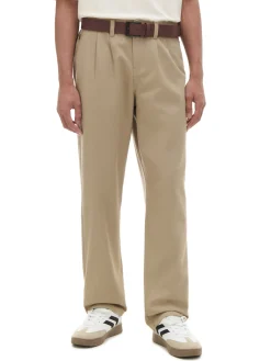 Bawełniane spodnie loose