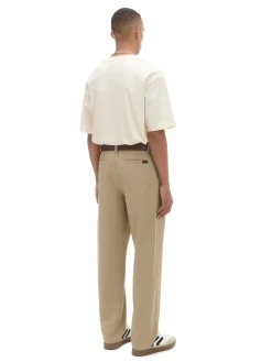 Bawełniane spodnie loose