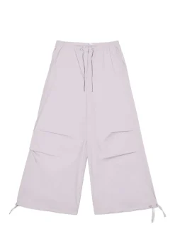 Bawełniane spodnie wide leg