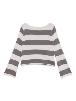 Bawełniany sweter w paski