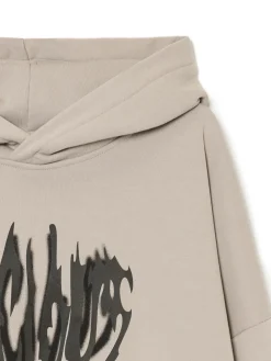 Beżowa bluza z kapturem