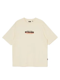 Beżowa koszulka z nadrukiem