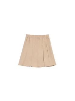 Beżowa spódnica mini