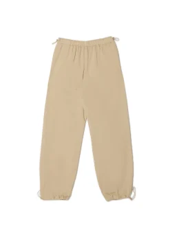 Beżowe jeansy parachute