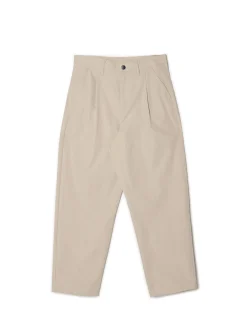 Beżowe spodnie loose ADU.LTD