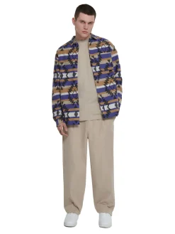 Beżowe spodnie loose ADU.LTD