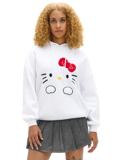 Biała bluza hoodie Hello Kitty