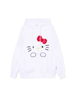 Biała bluza hoodie Hello Kitty