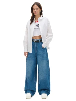 Biała koszula oversize