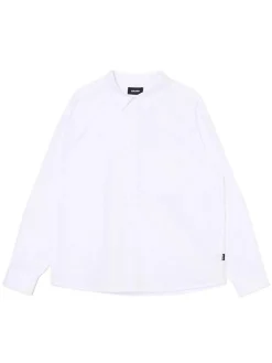 Biała koszula z haftem