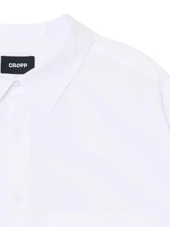 Biała koszula z haftem