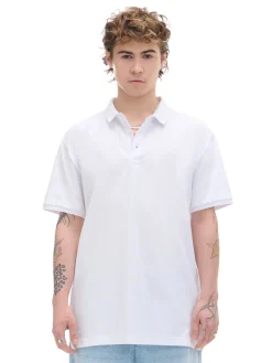 Biała koszulka polo