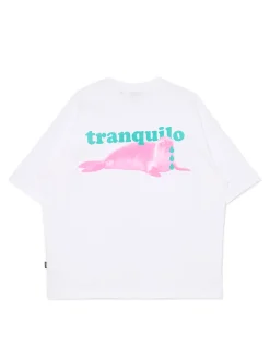 Biała koszulka z foczką