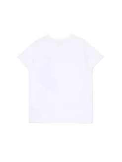 Biała koszulka z kotami