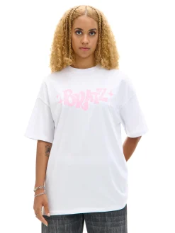 Biała koszulka z nadrukiem Bratz