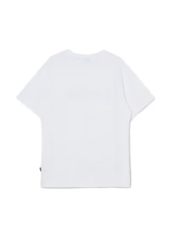 Biała koszulka z nadrukiem Cropp