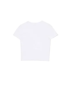 Biała koszulka z oryginalnym nadrukiem