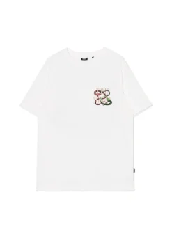 Biała koszulka z wężami