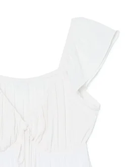 Biała sukienka mini