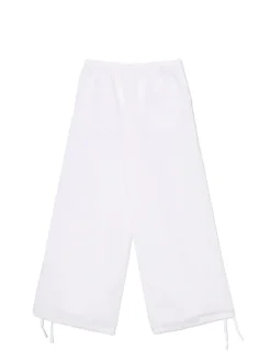 Białe spodnie wide leg