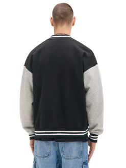 Bluza college na zatrzaski