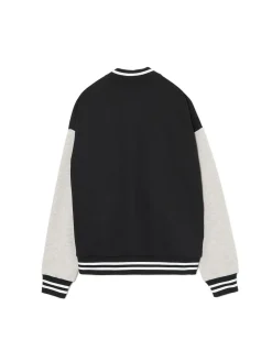 Bluza college na zatrzaski