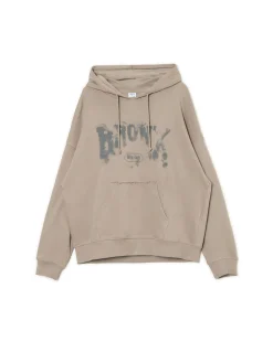 Bluza hoodie oversize z napisem UNISEX
