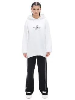 Bluza hoodie oversize z nadrukiem