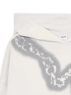 Bluza hoodie z motywem łańcucha UNISEX