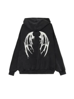Bluza hoodie z motywem skrzydeł UNISEX