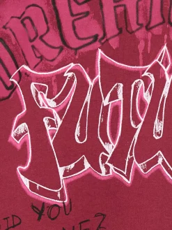 Bluza oversize z nadrukiem UNISEX