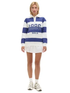 Bluza w paski z aplikacją